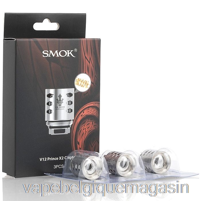 Vape Jetable Smok Tfv12 Prince Bobines De Remplacement 0.4ohm V12 Prince X2 Bobines Clapton